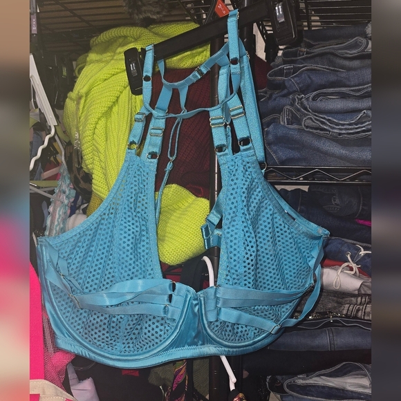 🍂🍁NWOT FOX&ROYAL CHOKER MAUDIE BRA 46DDD - Picture 2 of 6